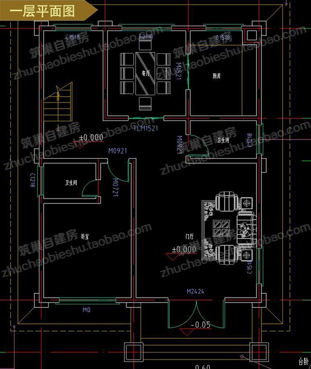 3款占地100平方米三層農(nóng)村獨(dú)棟自建別墅設(shè)計(jì)圖，豪華大氣，造價(jià)僅30萬