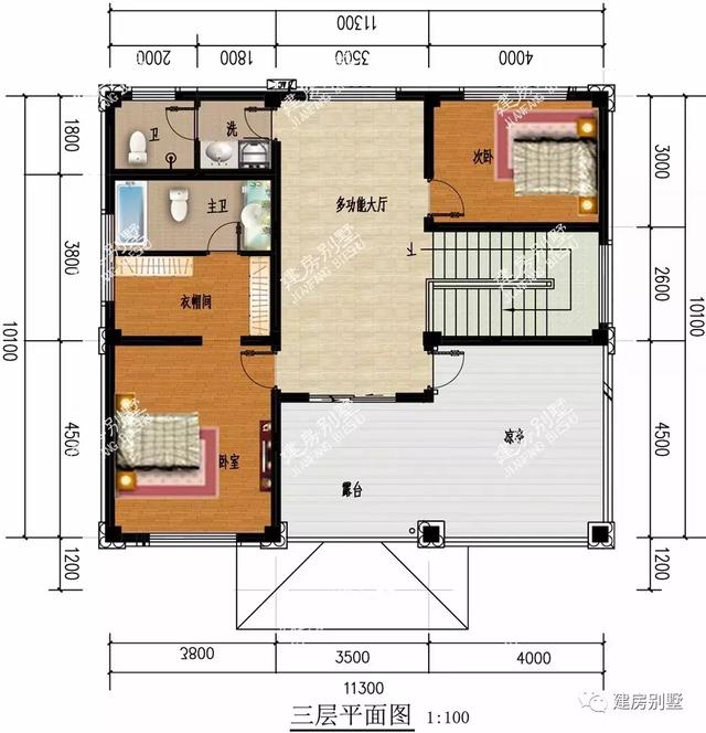 3套別墅戶型是農村自建房的首選，既漂亮又實用，造價都30來萬