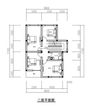 三層農村自建房，占地90平方米，外觀大氣簡約，室內功能齊全，小地基也可以建美美的別墅！