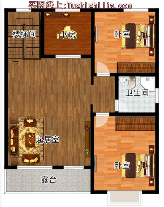 3款農村10萬元二層樓房設計圖，70-100平別墅，超實用！