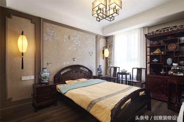 110㎡美式小三居用了32萬裝修，爸媽最滿意老人房的設計！