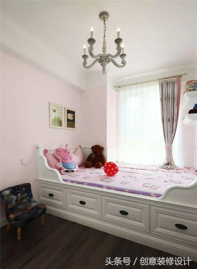 110㎡美式小三居用了32萬裝修，爸媽最滿意老人房的設計！