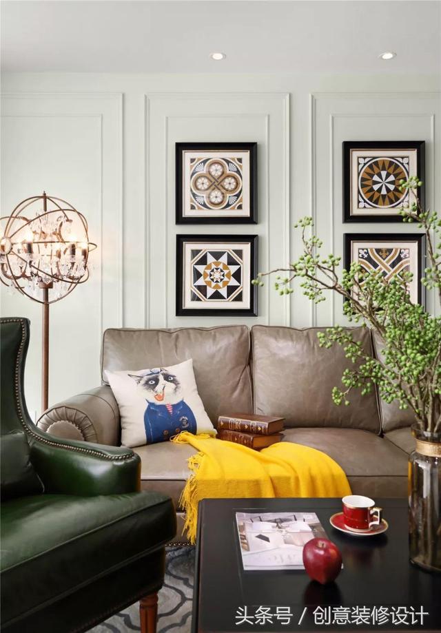 110㎡美式小三居用了32萬裝修，爸媽最滿意老人房的設計！