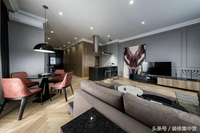 180平方現代簡約裝修案例，簡單大方，個性鮮明，功能性高，人人會卻非人人懂