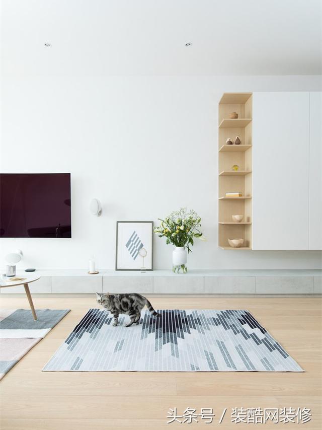 96㎡的?簡約的原木風裝修，室內裝潢整潔簡約，最愛客廳清新的裝修，自然環保