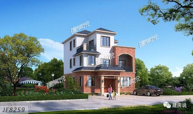 108㎡的三層別墅設計圖，宅基地小，別煩惱，一起來漲姿勢