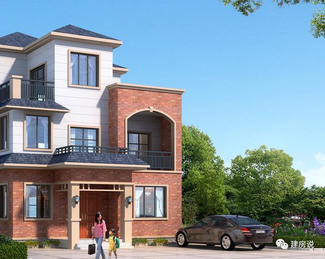 108㎡的三層別墅設計圖，宅基地小，別煩惱，一起來漲姿勢