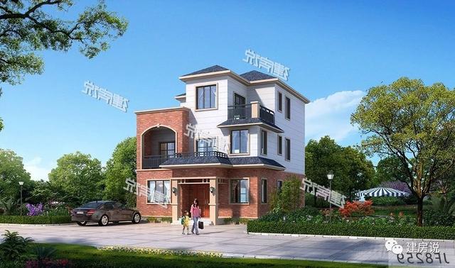 108㎡的三層別墅設計圖，宅基地小，別煩惱，一起來漲姿勢