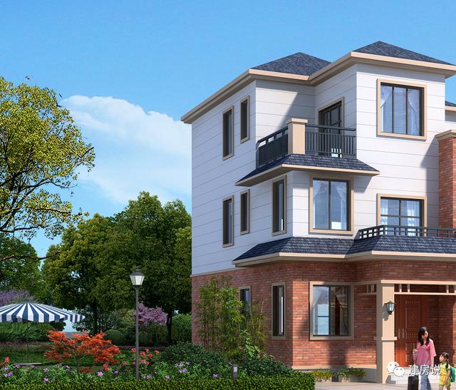 108㎡的三層別墅設計圖，宅基地小，別煩惱，一起來漲姿勢