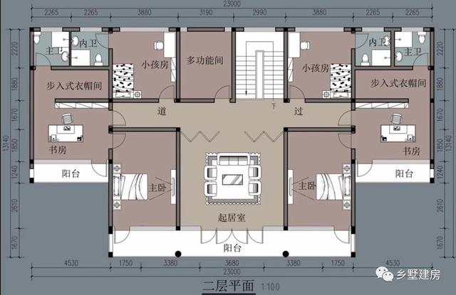 兩款新中式四合院設(shè)計圖，完美的將傳統(tǒng)與現(xiàn)代相結(jié)合，打造最適合你的別墅！
