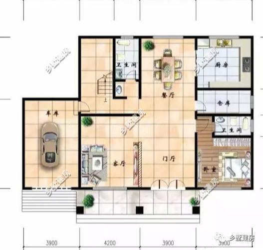 兩款造型經(jīng)典又實用的三層農(nóng)村別墅圖，主題造價才30萬