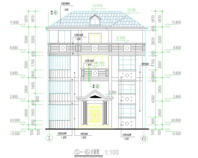 4層農(nóng)村自建房設(shè)計圖11.55米*11.9，經(jīng)濟(jì)實用，比較適合多人口之家！