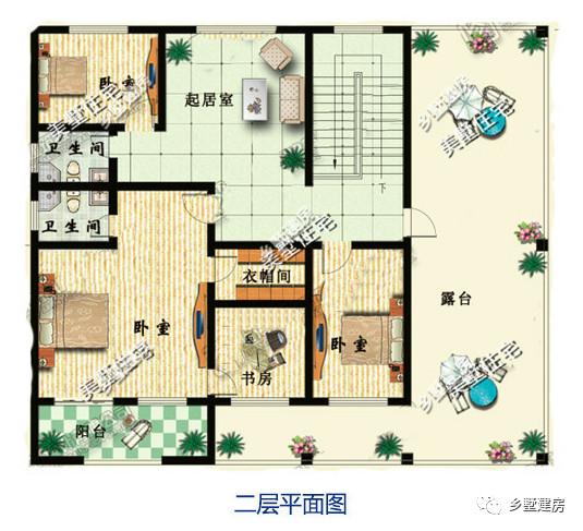 兩款款別致小洋樓設計圖，張揚而又接地氣，建一棟超有面子！