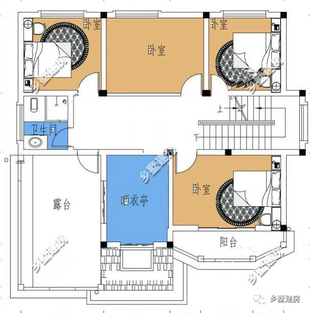兩款款別致小洋樓設計圖，張揚而又接地氣，建一棟超有面子！