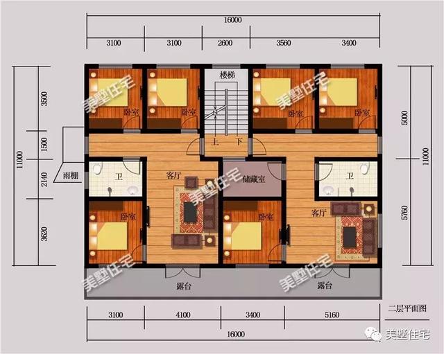 3套新中式風(fēng)格的別墅戶型圖，造價(jià)30萬左右，造型更符合現(xiàn)代人的審美