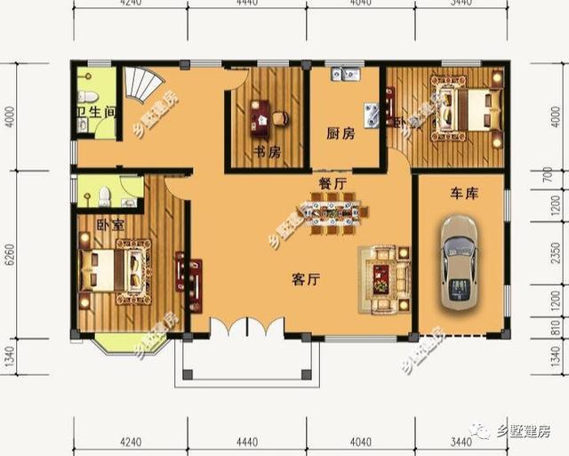顛覆傳統的新農村自建房設計圖，拒絕千篇一律的老式筒子樓