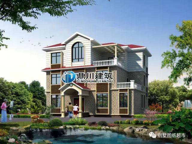 15套漂亮三層復式別墅戶型圖，4套帶旋轉樓梯， 經濟實用，美觀大氣，我們一起來看看吧