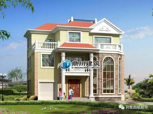 15套漂亮三層復式別墅戶型圖，4套帶旋轉樓梯， 經濟實用，美觀大氣，我們一起來看看吧