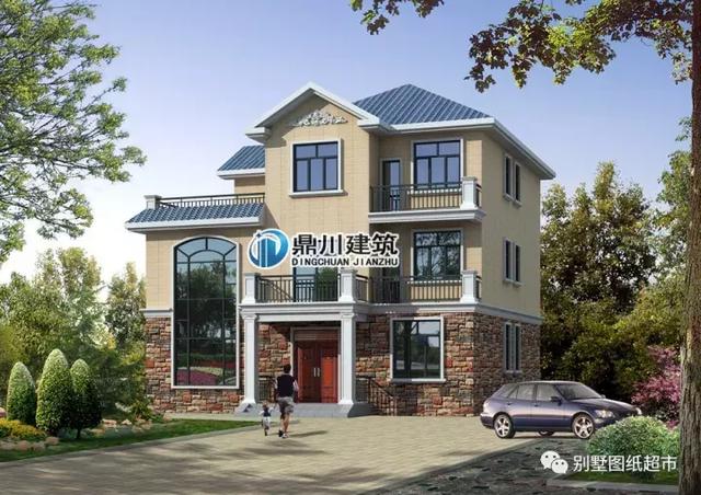 15套漂亮三層復式別墅戶型圖，4套帶旋轉樓梯， 經濟實用，美觀大氣，我們一起來看看吧