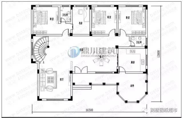 15套漂亮三層復式別墅戶型圖，4套帶旋轉樓梯， 經濟實用，美觀大氣，我們一起來看看吧