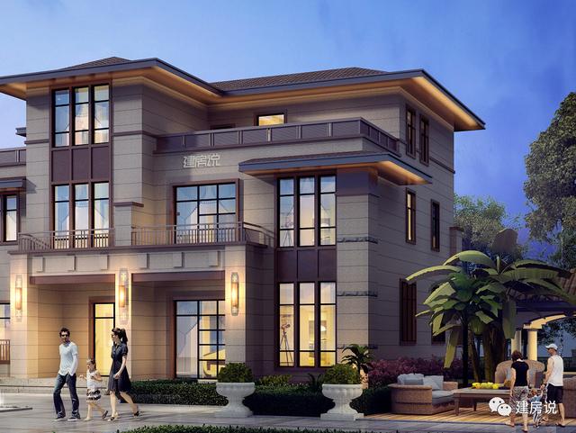 一款三層新中式別墅，讓你在鄰居面前驕傲一輩子，有實(shí)力就是那么自信！