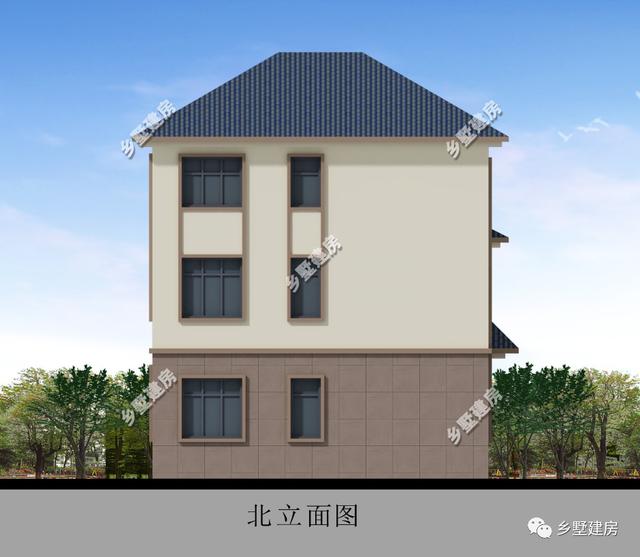 10X9米農村三層小別墅設計圖，不僅造價經濟，框架結構只要37萬，布局也是獨特！