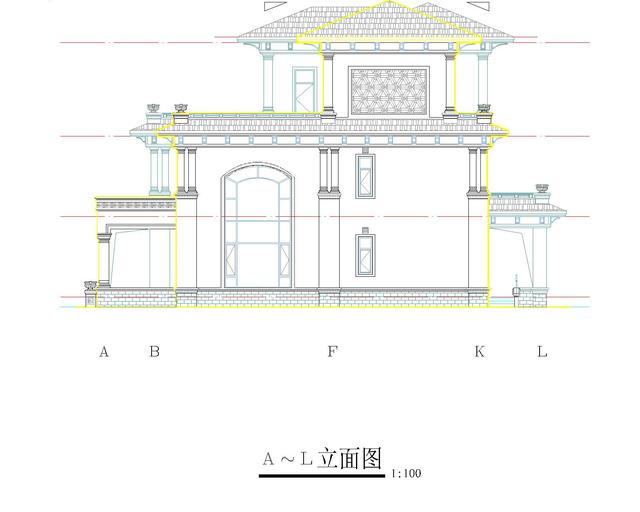 三層經(jīng)典小別墅設計圖，造型別致大方，造價低，非常適合農村自建房！
