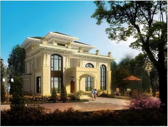 三層經(jīng)典小別墅設計圖，造型別致大方，造價低，非常適合農村自建房！