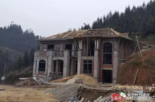 自建二層別墅設(shè)計(jì)圖，15X10米帶地下室，集豪華實(shí)用于一體