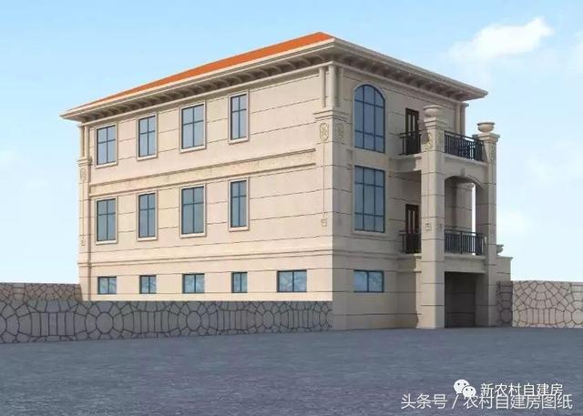 自建二層別墅設(shè)計(jì)圖，15X10米帶地下室，集豪華實(shí)用于一體