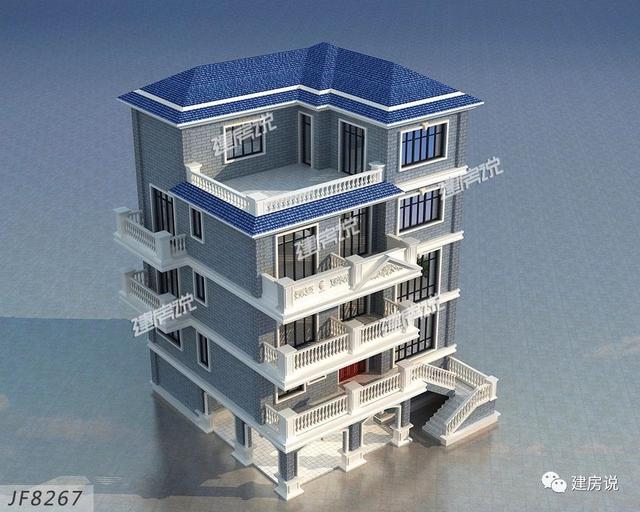 128㎡的別墅設計圖帶電梯+影音室，雙廚房設計為你帶來非凡的生活享受