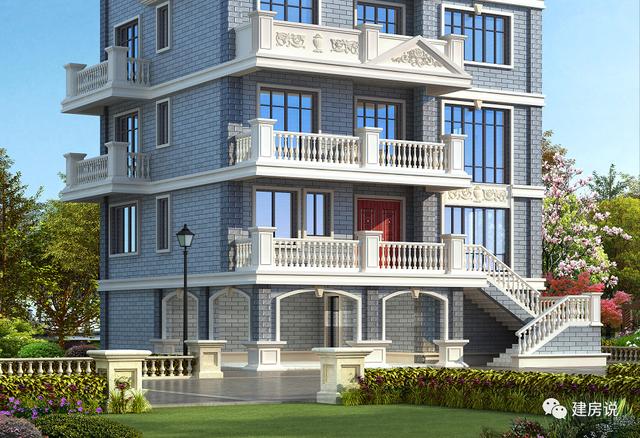 128㎡的別墅設計圖帶電梯+影音室，雙廚房設計為你帶來非凡的生活享受