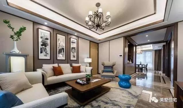 平屋頂新中式農(nóng)村自建別墅圖，既有現(xiàn)代風(fēng)格的簡約又有傳統(tǒng)元素的雋永