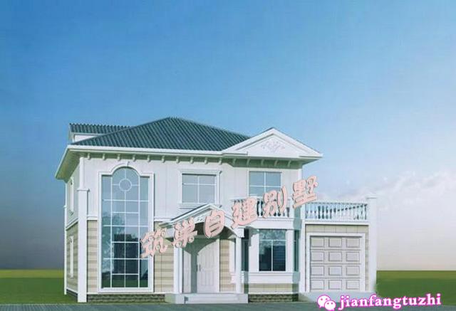 11x11米二層農村別墅設計圖，1種布局4種配色，快來選一選