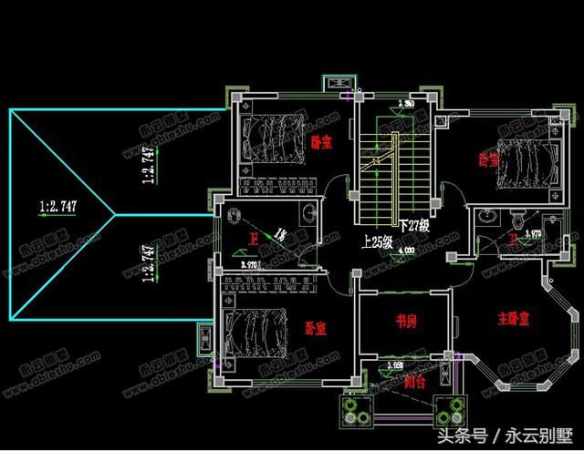 農村自建房用得較多的幾款三層別墅圖紙，都是比較豪華大氣的外觀