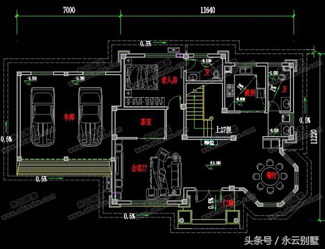 農村自建房用得較多的幾款三層別墅圖紙，都是比較豪華大氣的外觀