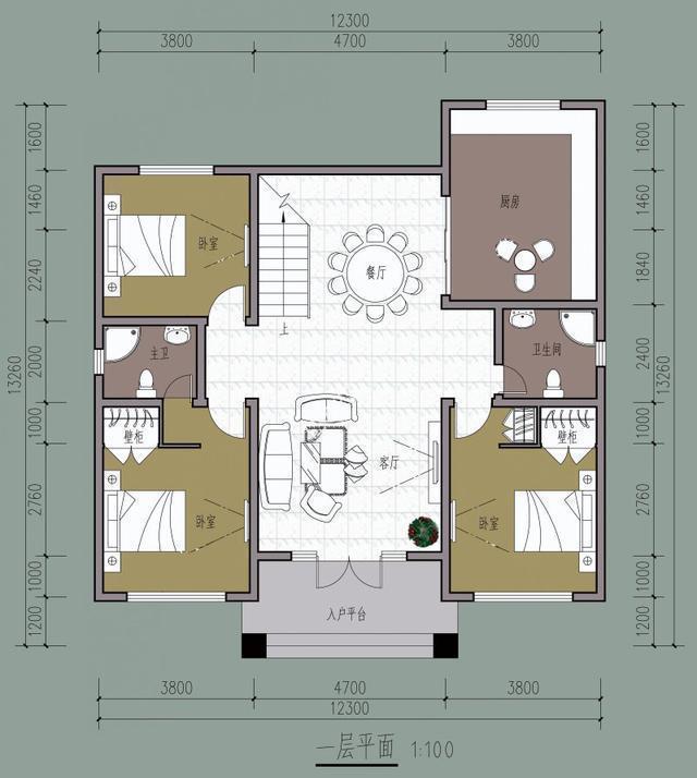 11套適合農(nóng)村自建房的戶(hù)型圖及平面圖，美觀大氣上檔次！