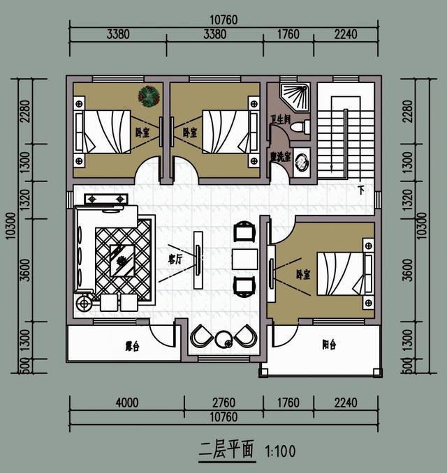11套適合農(nóng)村自建房的戶(hù)型圖及平面圖，美觀大氣上檔次！