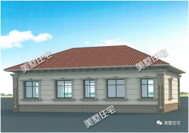 4款農村一層小別墅設計圖，美觀實用住的舒心，10萬就能建的起