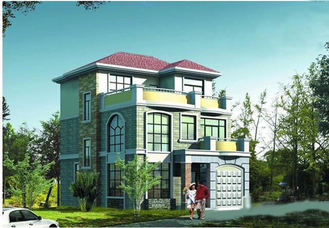 2款開間8米的農村自建房設計圖，不僅美觀大方，更是經濟實用，小戶型也能建出大豪宅