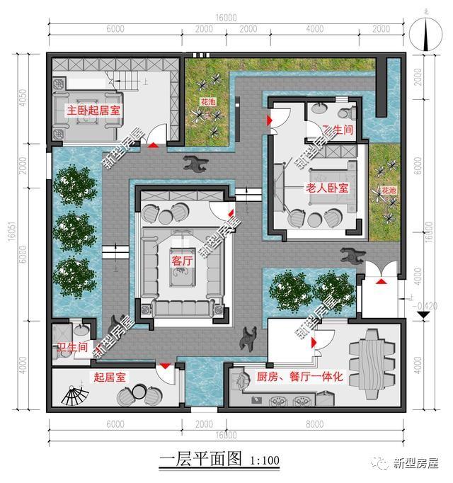 20萬就能建起的二層農村別墅圖，現代、實用、輕奢時尚，年輕人的最愛