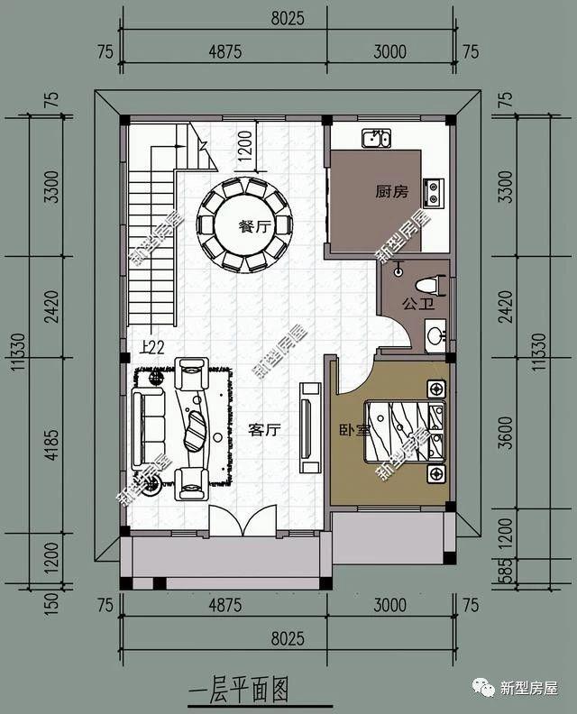 20萬就能建起的二層農村別墅圖，現代、實用、輕奢時尚，年輕人的最愛