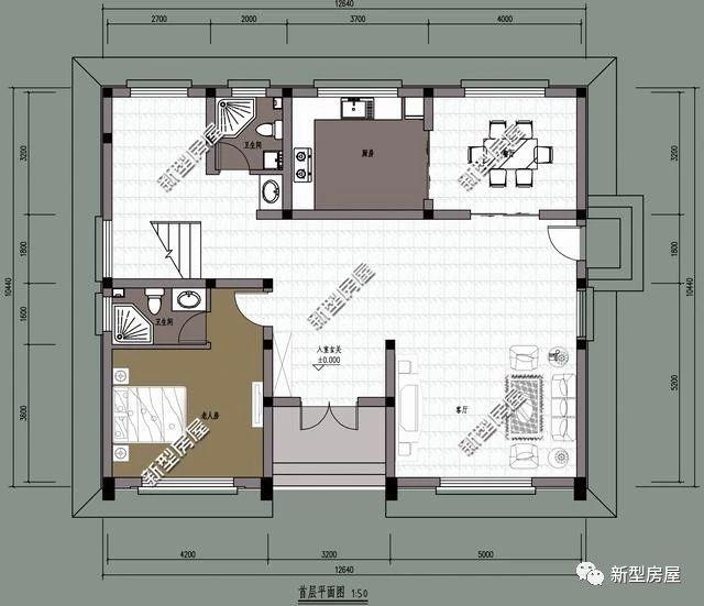 20萬就能建起的二層農村別墅圖，現代、實用、輕奢時尚，年輕人的最愛
