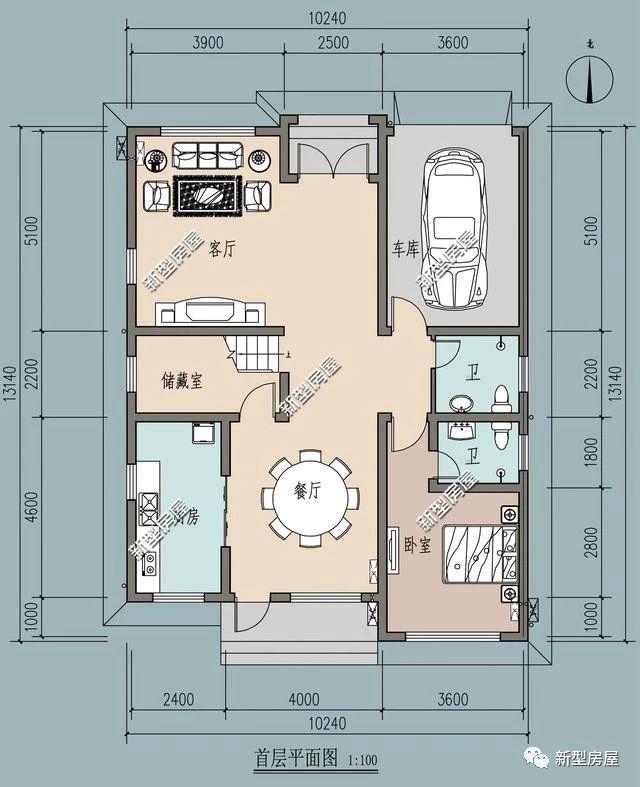 20萬就能建起的二層農村別墅圖，現代、實用、輕奢時尚，年輕人的最愛