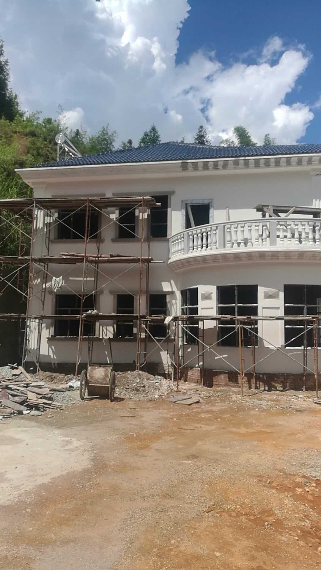 40萬為父母打造實用農村二層樓房圖片，含實拍圖與施工圖！