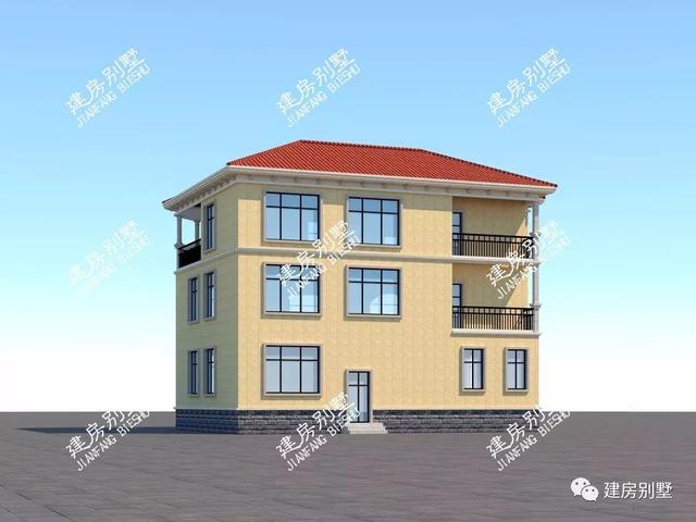 兩棟以貌美脫穎而出的農村別墅圖，老家建棟這樣的住宅建真是太有面子了