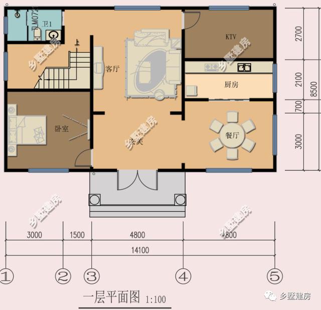 3款農村二層小別墅設計圖，時尚大氣帶露臺，造價太經濟，性價比超高！
