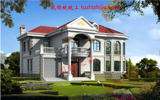 三層半新型農(nóng)村小樓房,面積不大，卻很符合農(nóng)村情況。