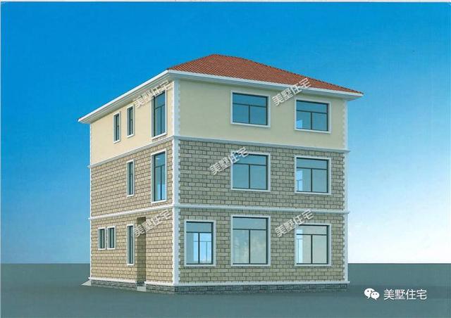 自建房不僅要好看，還得實用美觀價格合理，這3款三層別墅最低只要27萬