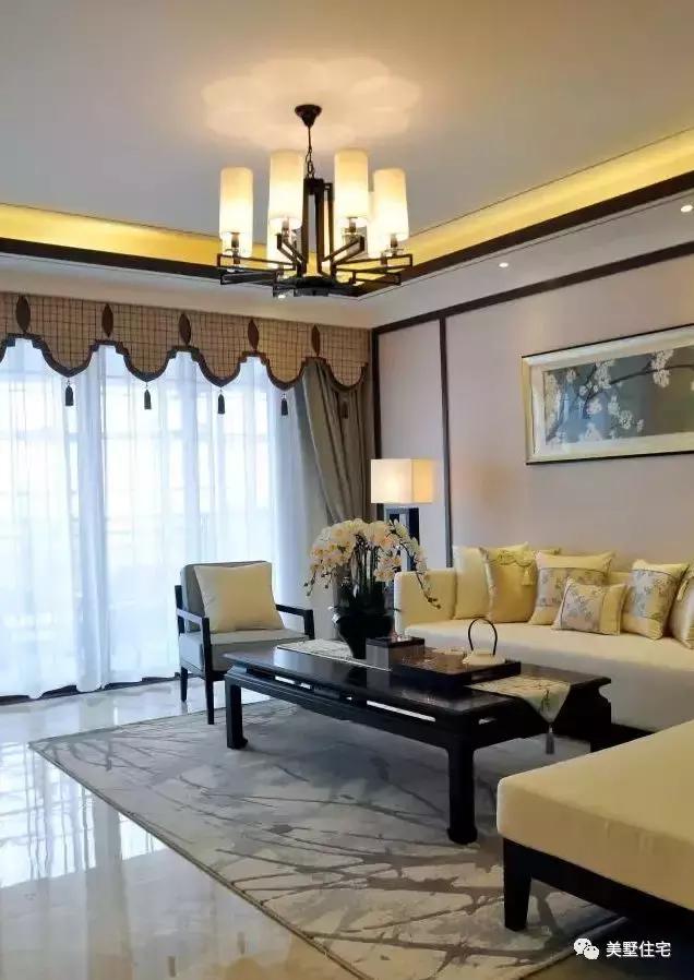 平屋頂新中式別墅圖，一種風格，兩種設計，好房子就是受歡迎